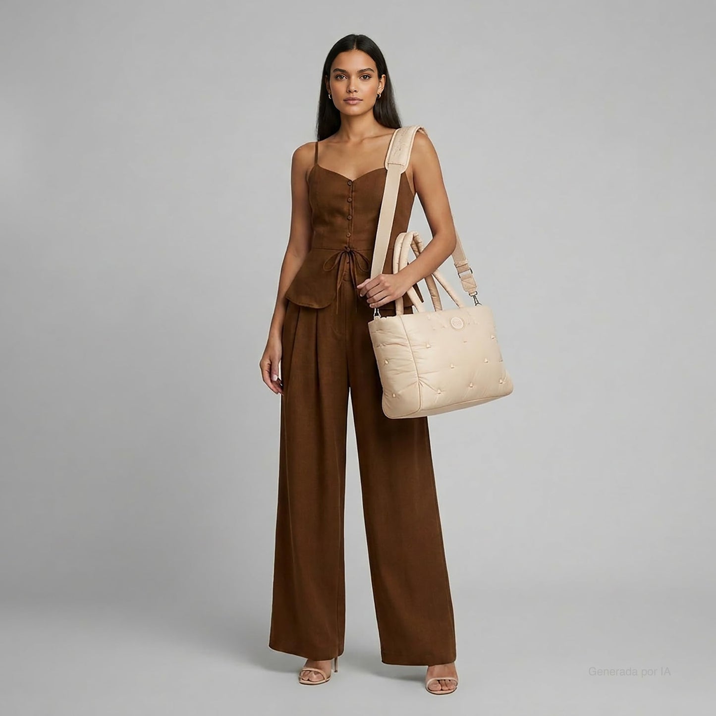 CLOE Pañalera Tote Mom & Baby con accesorios color Beige Para Mujer