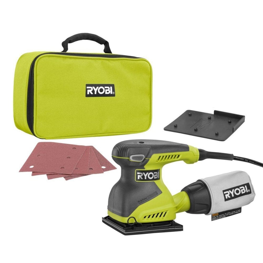 Ryobi ZRS652DGK Lijadora de 1/4 pulgadas (renovada)