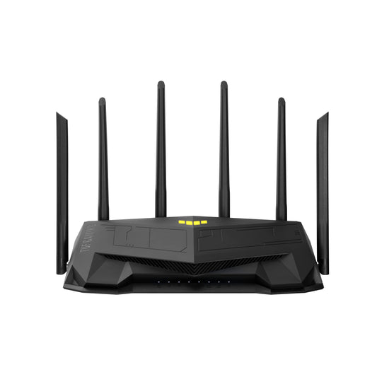 ASUS TUF Gaming WiFi 6 Router (TUF-AX6000) - Puerto dedicado para Juegos, Puerto Dual de 2.5G, reenvío de Puertos de 3 Pasos, enrutador Extensible con AiMesh, Seguridad de Red AiProtection Pro,