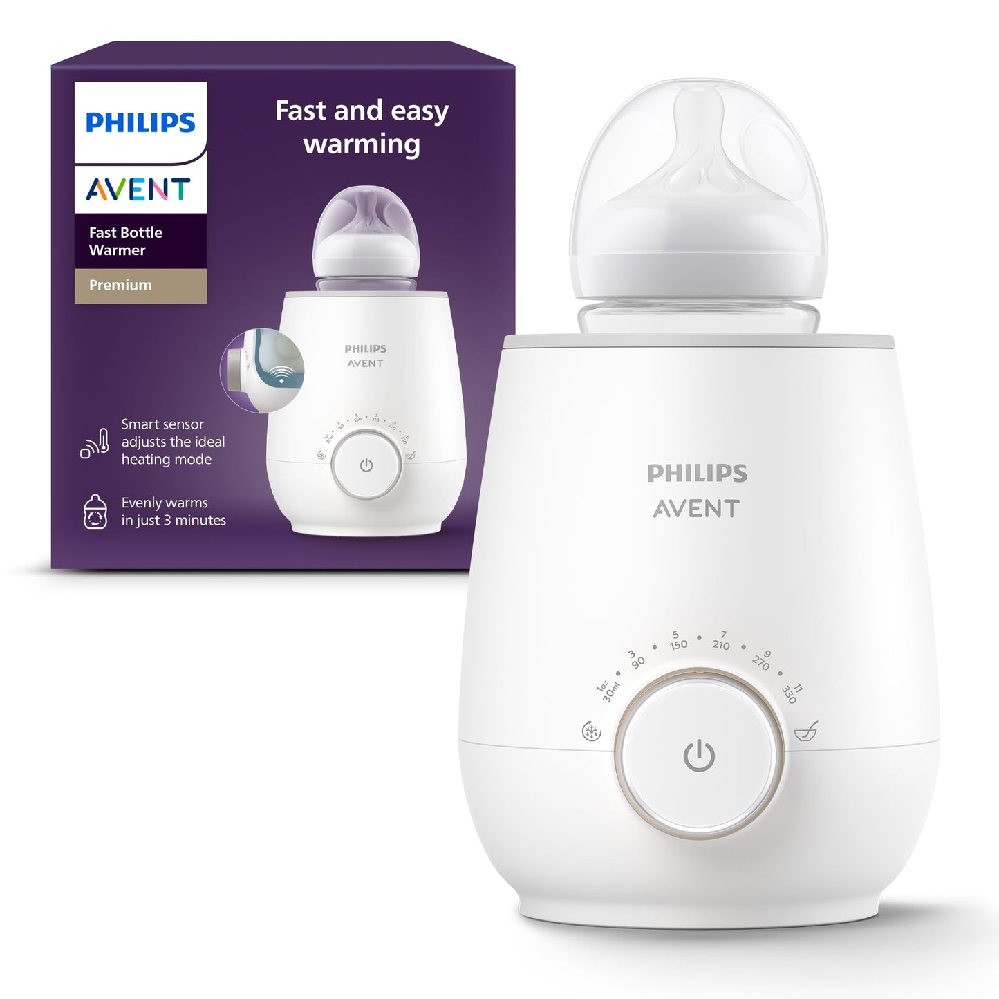 Calentador de Biberones Philips Avent Rápido Premium
