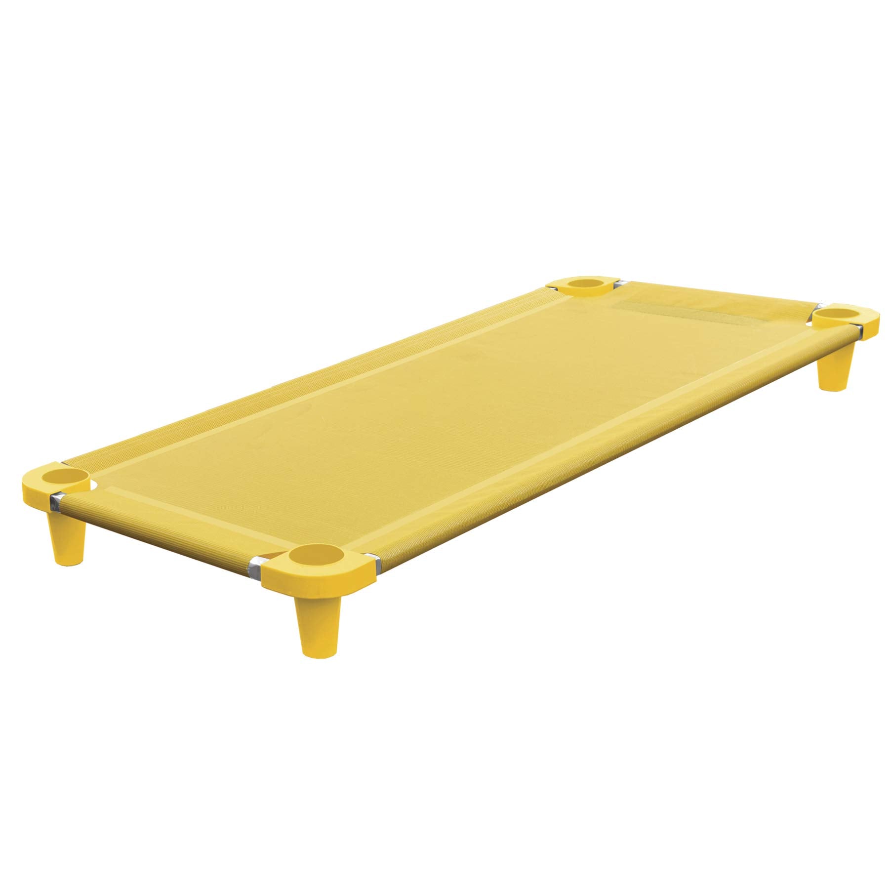 Acrimet - Cama para cuna infantil para niños, viajes, cuidado de día, 52 x 21 pulgadas, color amarillo, 1 paquete