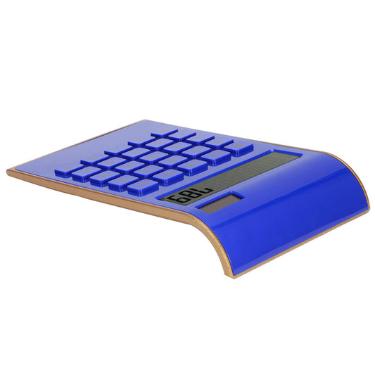 Calculadora Est¨¢ndar Calculadora de 10 D¨ªgitos, Calculadora Ultrafina de Energ¨ªa Solar para el Hogar, Oficina, Escuela, Negocios, Pantalla LCD, Calculadora Inclinada Port¨¢til
