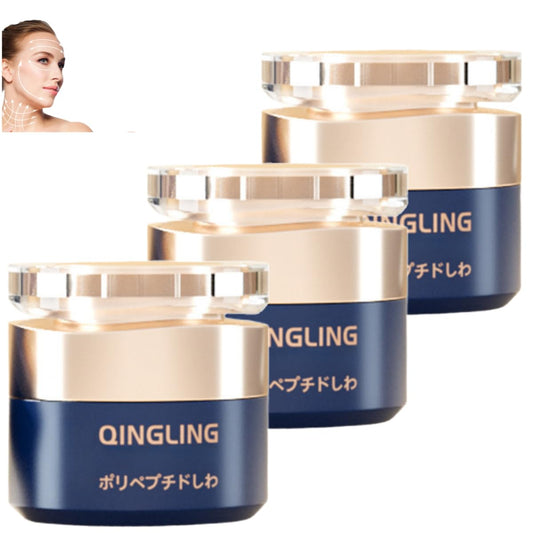 Crema antiarrugas japonesa Qingling, Crema de tratamiento antienvejecimiento reafirmante Qingling, Crema reafirmante de arrugas antienvejecimiento japonesa Qingling, Crema de tratamiento hidratante f