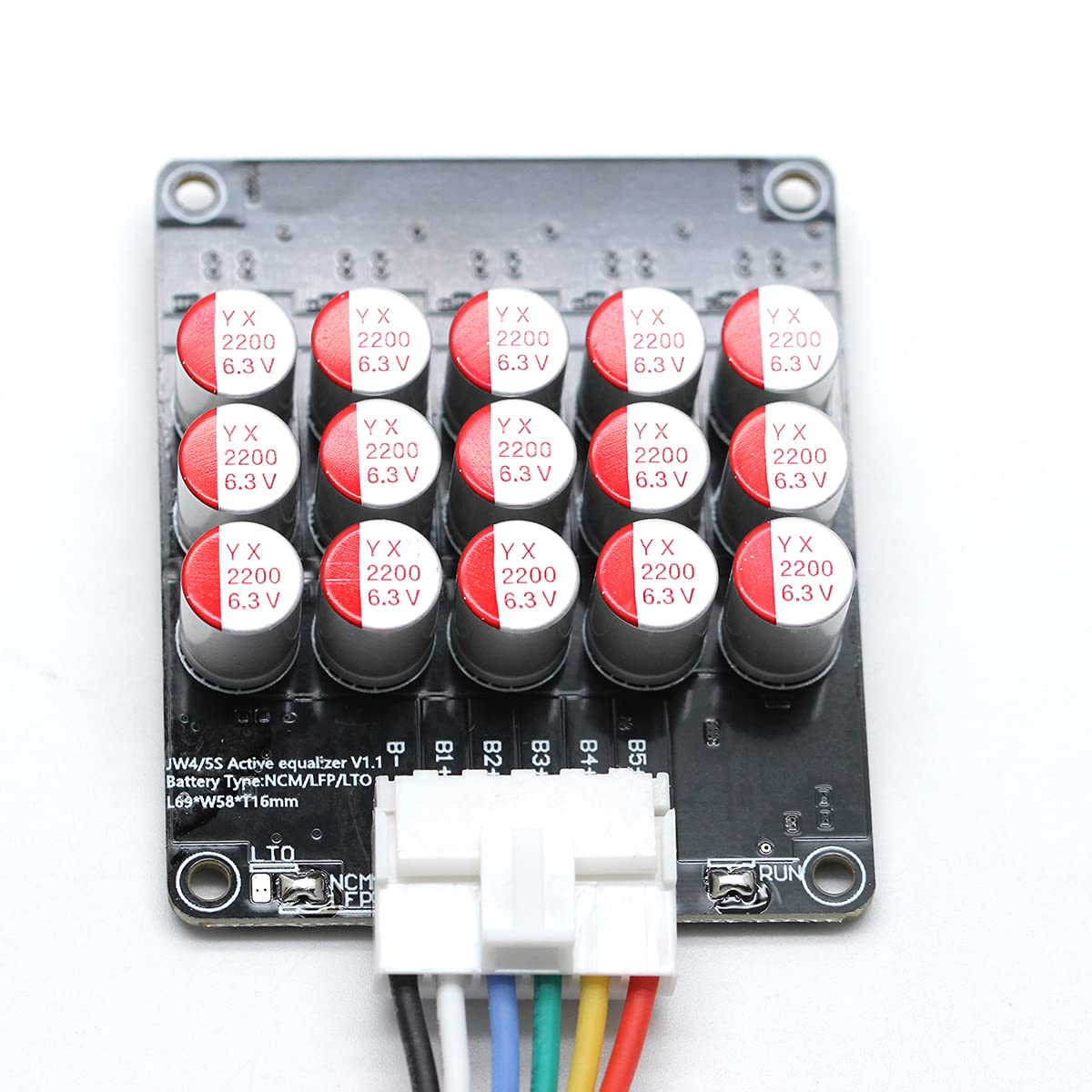 Módulo de Equalización Activa 4S 5S 5A LFP Lifepo4 Lipo/Titanato LTO Batería Transferencia de Energía Condensador Rápido
