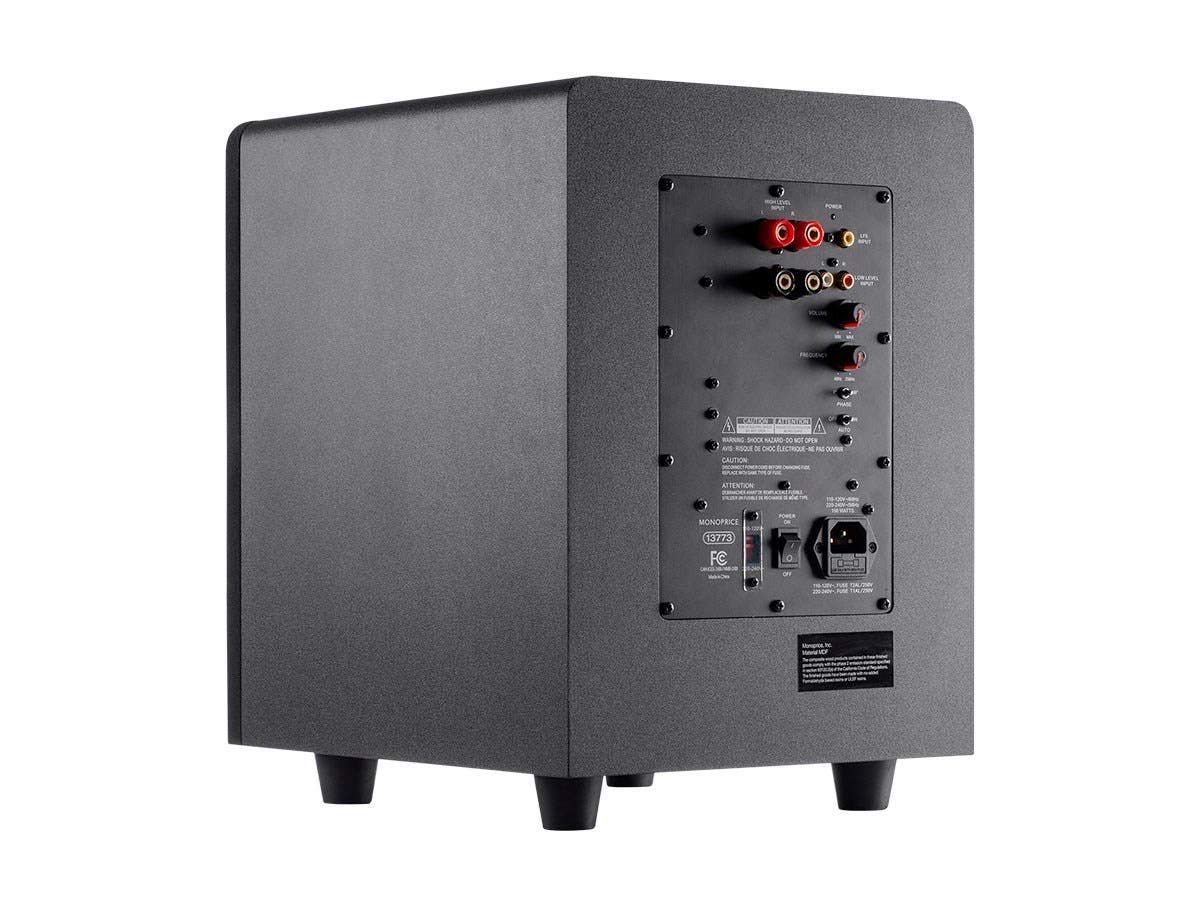 Monoprice Premium Select 8-inch 200-Watt Subwoofer (Black)