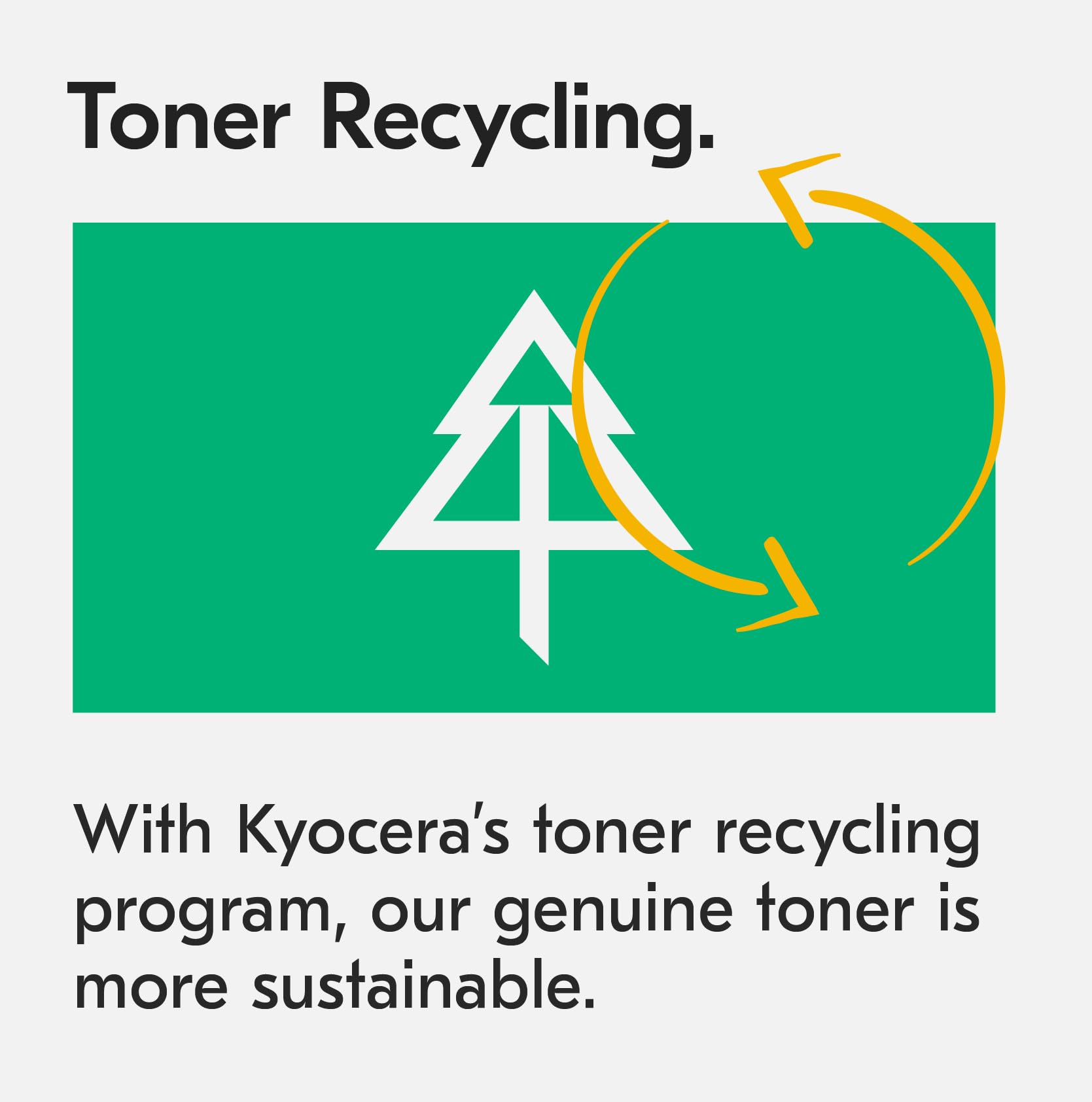 Kyocera TK-5442C Cartucho de tóner Cian, Funciona con impresoras láser ECOSYS MA2100cwfx y PA2100cwx, Original (1T0C0ACUS0)