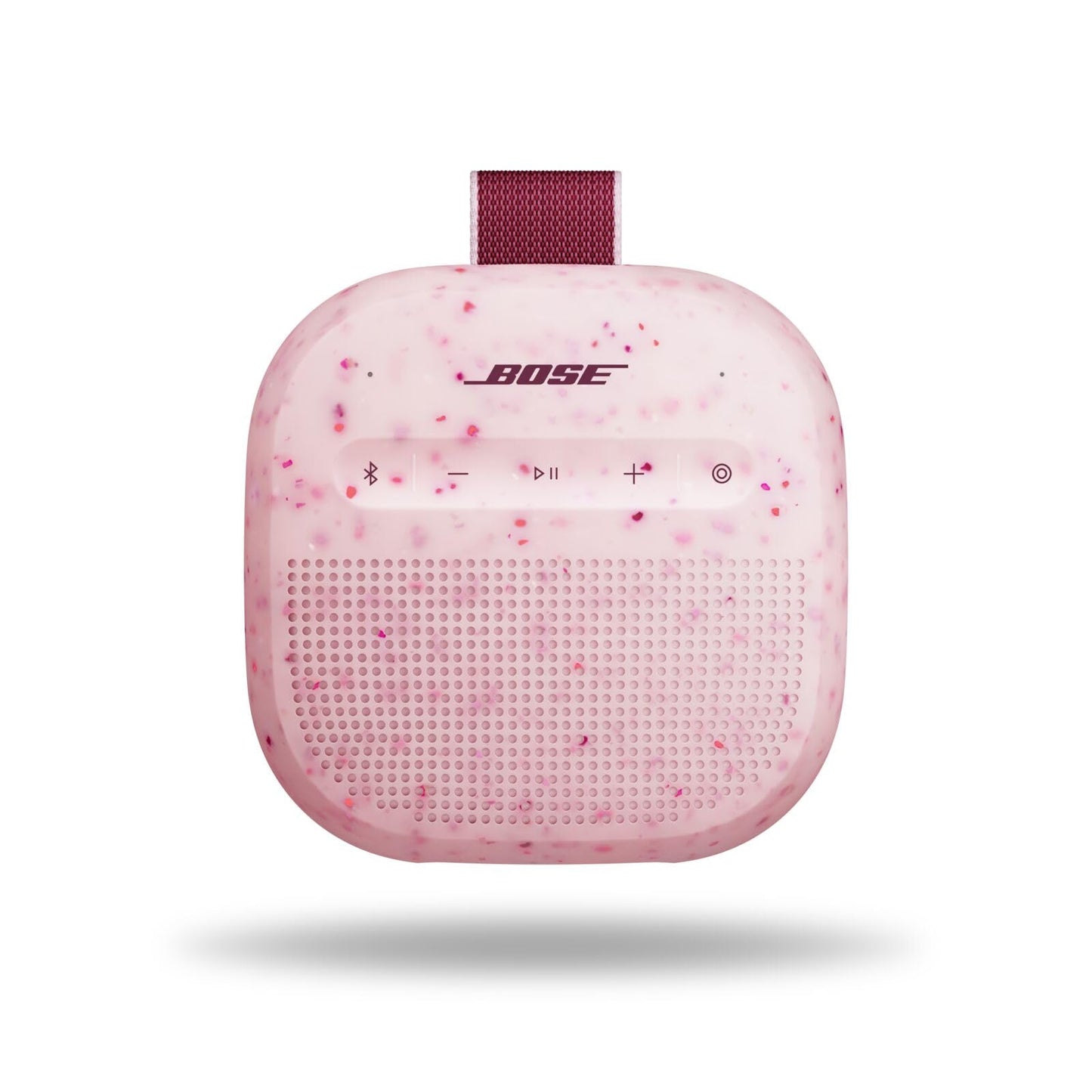 Bose SoundLink - Altavoz Bluetooth Micro portátil, Altavoz inalámbrico para Exteriores, hasta 12 Horas de duración de la batería, Impermeable y a Prueba de Polvo, Color Rosa pétalo - Edición Limitada