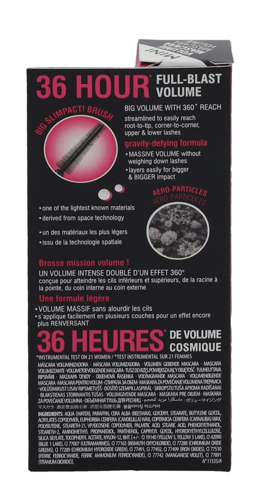 Benefit BADgal Bang! Máscara Voluminizadora 36 Horas Mini Negro