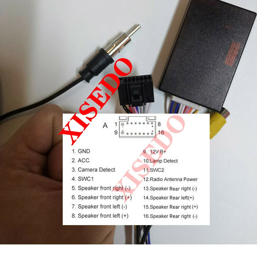 Decodificador de audio para RAV4 Camry 4Runner Highlander Hilux Sequoia Sienna Tacoma Tundra Venza con amplificador JBL Radio estéreo Headunit Autoradio Android
