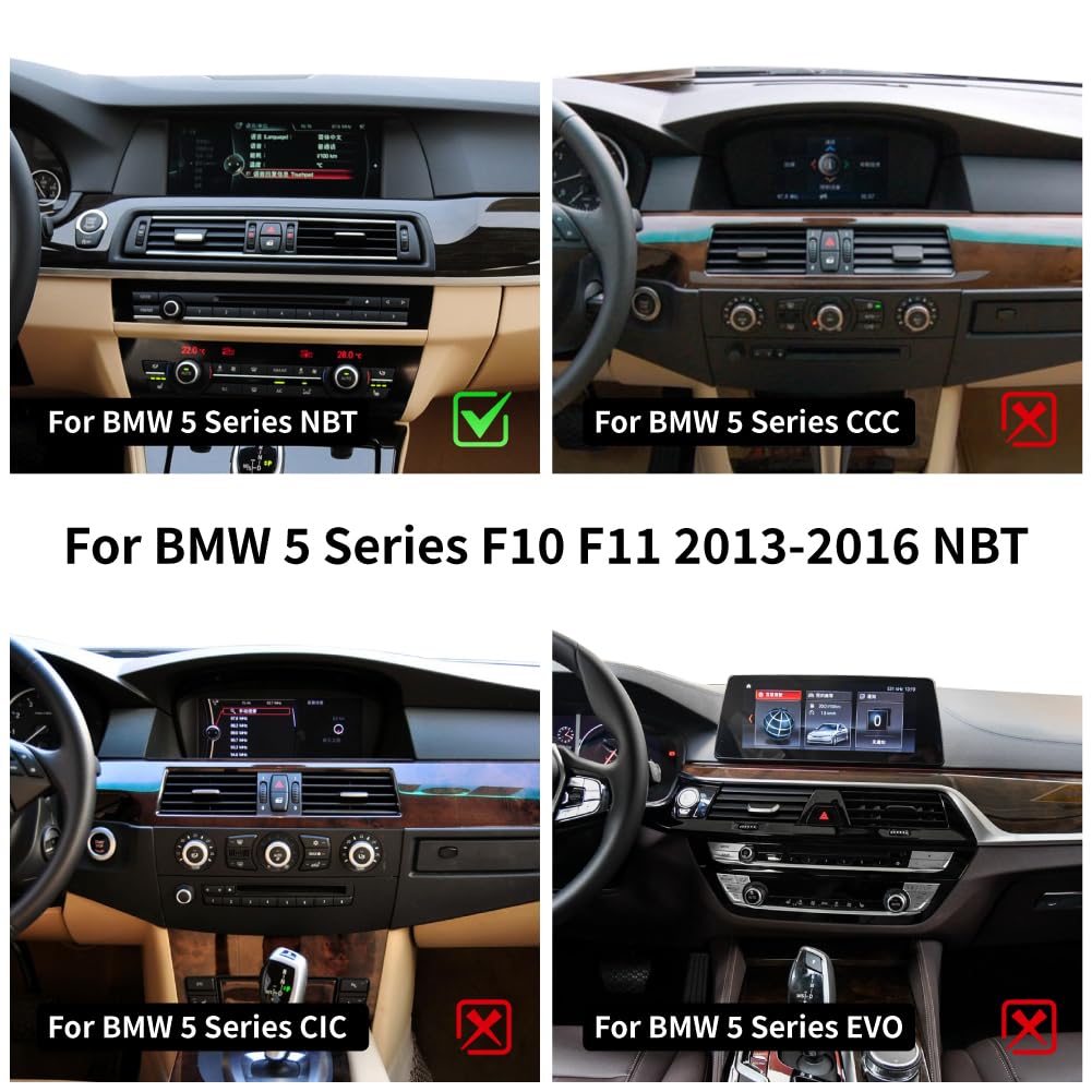 Reproductor Multimedia Android HD 12.3 Pulgadas Koason para BMW Serie 5 F10 F11 M5 2013-2016 NBT