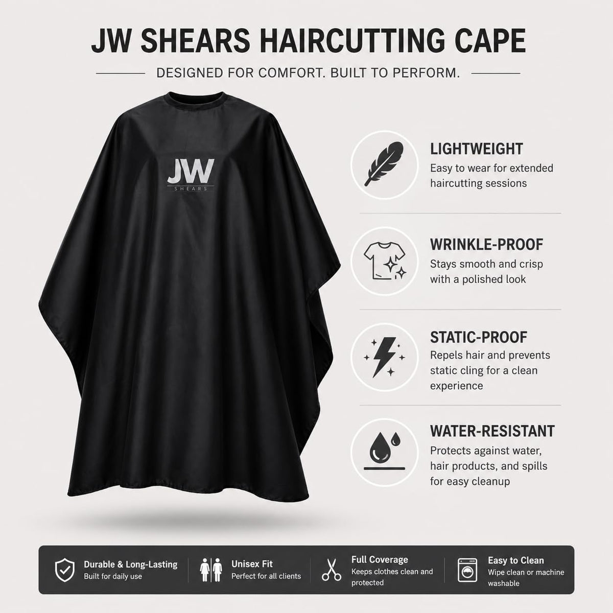 JW Professional Shears Austin Series - Tijeras de corte de pelo y peluquería de acero inoxidable japonés