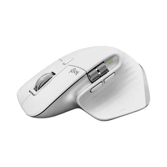 Logitech MX Master 3S Mouse Inalámbrico de Desempeño, Scrolling Ultra-rápido, 8K dpi, Seguimiento sobre Vidrio, Clics Silenciosos, USB-C, Bluetooth