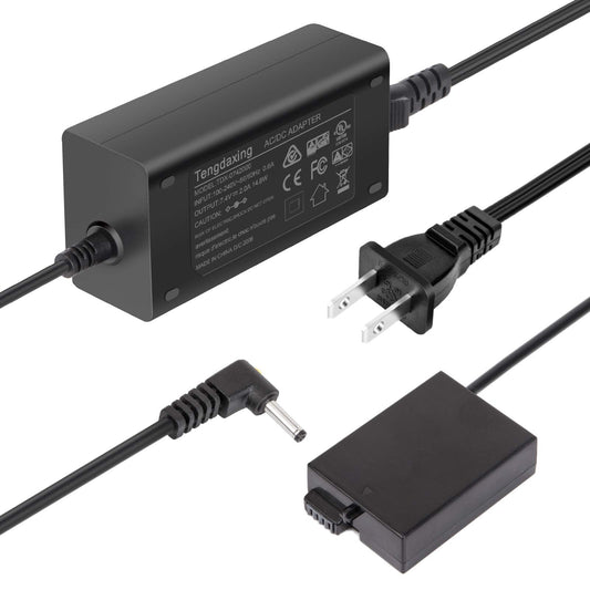 Tengdaxing ACK-E8 - Kit de adaptador de corriente LP-E8 con cable para cámaras Canon EOS Rebel T2i/T3i/T4i/T5i (550D/600D/650D/700D) Kiss X7i/X6i/X5/X4