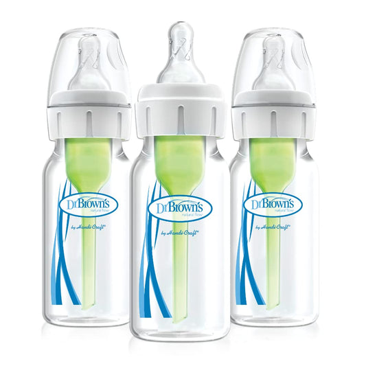 Dr. Brown's Options Narrow Bottle, 3 pack, clear, 4 ounce