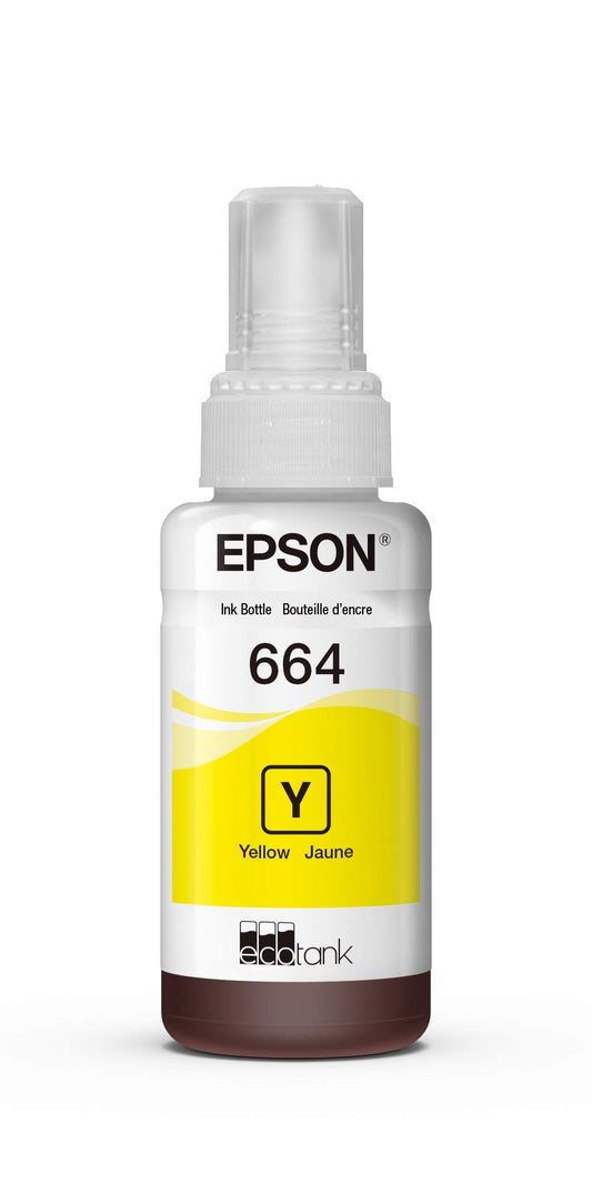Botella de Tinta Epson Ultra Alta Amarilla para EcoTank