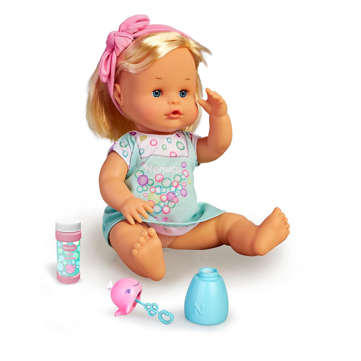 Muñeca Nenuco Rubia 35 cm con Accesorios para Niña