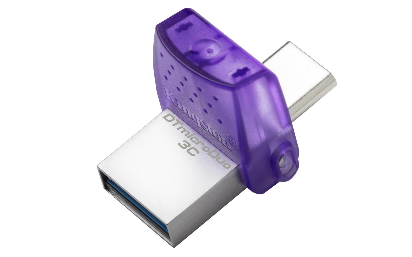 Kingston USB Data Traveler MicroDuo 3C, Capacidad: 256GB, USB Type-C y Type-A (DTDUO3CG3/256GB)
