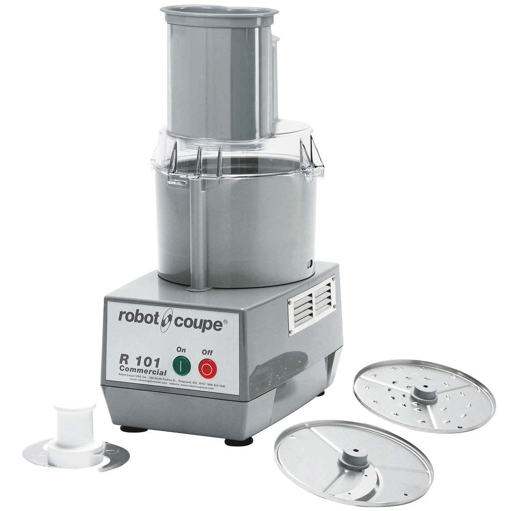 Cortador Procesador de Alimentos Robot Coupe Gris con Tazón de Policarbonato de 1,9 Litros y Cortador de Verduras 120 V