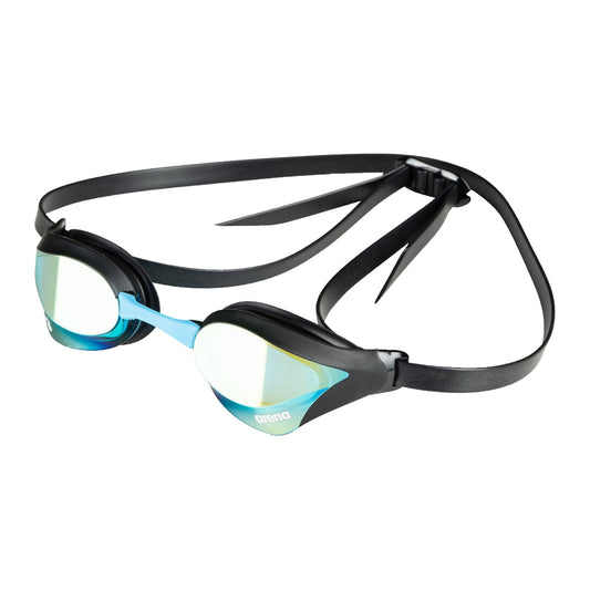 ARENA - anteojos de natación Unisex para Hombres y Mujeres, con núcleo Cobra, antivaho, Lentes de policarbonato, Color Aguamarina/Negro