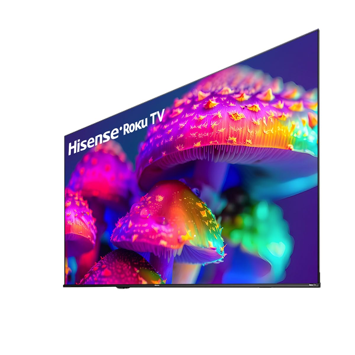 Hisense Television de 50 Pulgadas Serie R Class 4K Ultra HD, Pantalla LED Smart Roku TV con HDR Modo de Juego Funciona con Asistente Google y Alexa (Sin Bases) + Soporte de Pared (Reacondicionado)