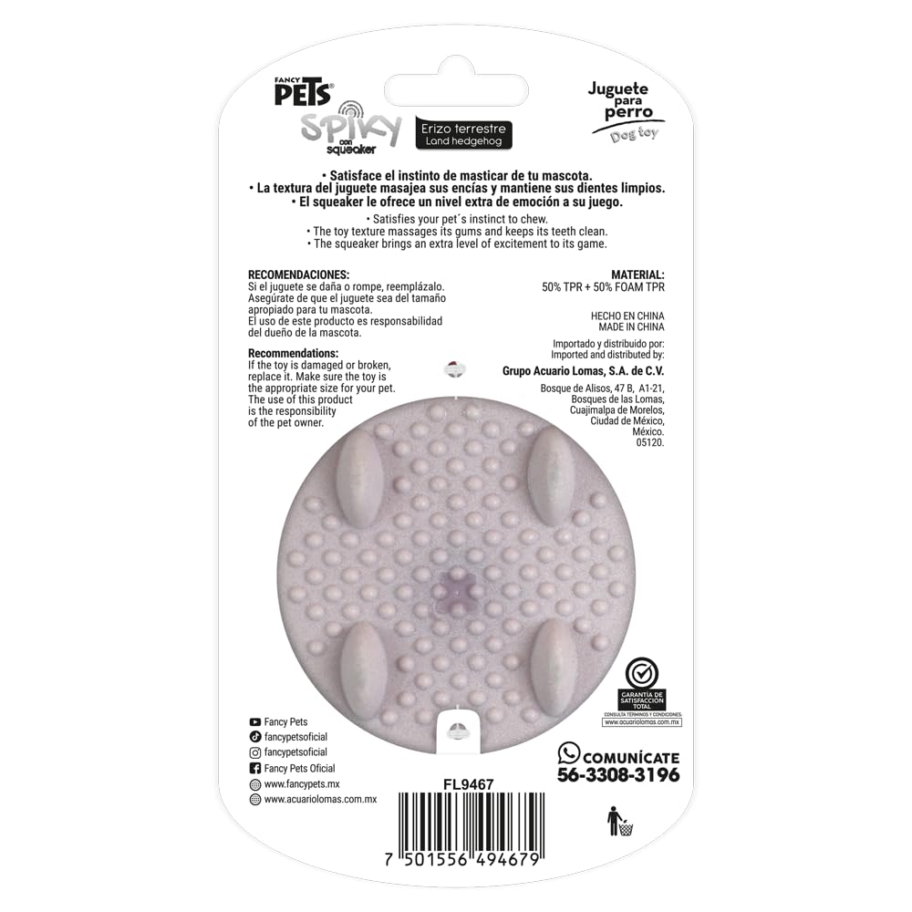 Juguete para Perros Fancy Pets Erizo Spiky