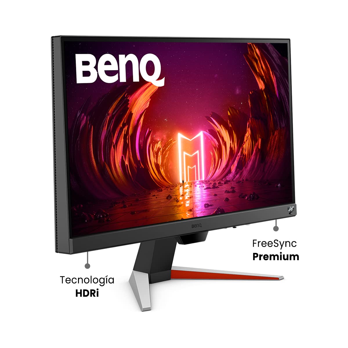 BenQ MOBIUZ EX240N 23.8" Monitor Gamer FHD 1920x1080 HDRi 165Hz (soporta 144Hz) 1ms MPRT AMD FreeSync Premium Bocinas internas Eye Care Bisel Delgado
