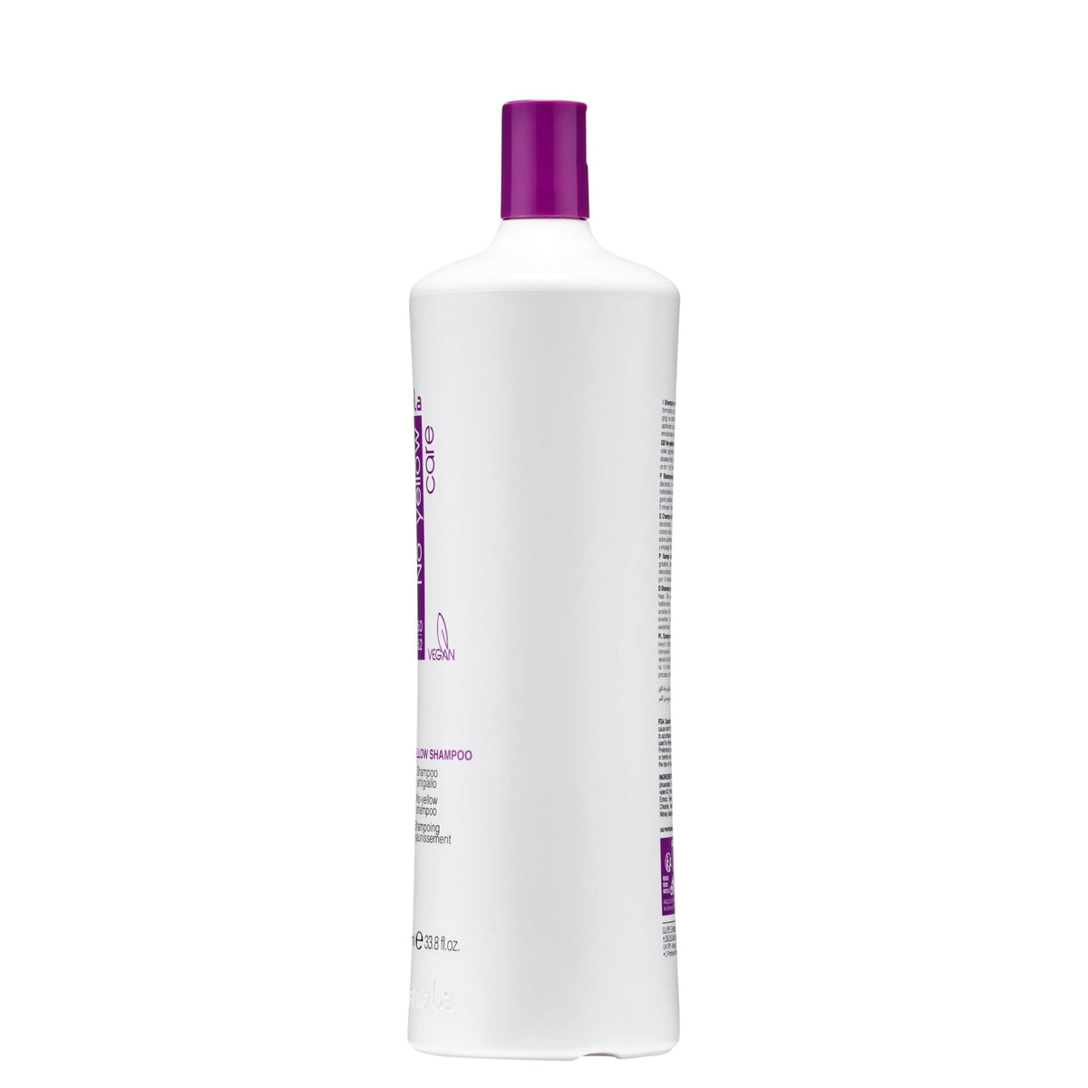 Fanola No Yellow Shampoo Large Bottle, 33.8 Fl Oz