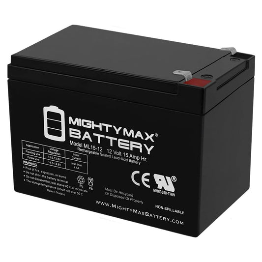 Batería SLA Mighty Max Battery 12 V 15 Ah