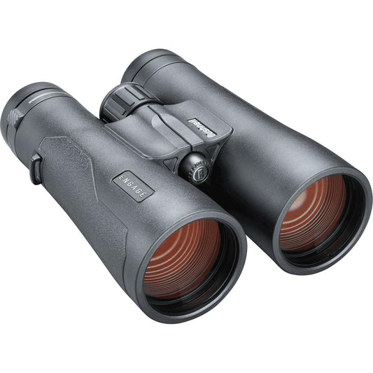 Bushnell Engage EDX - Binoculares de Vidrio ED Prime de 12 x 50 mm, con protección de Barrera Exo para Caza y Uso Multiusos