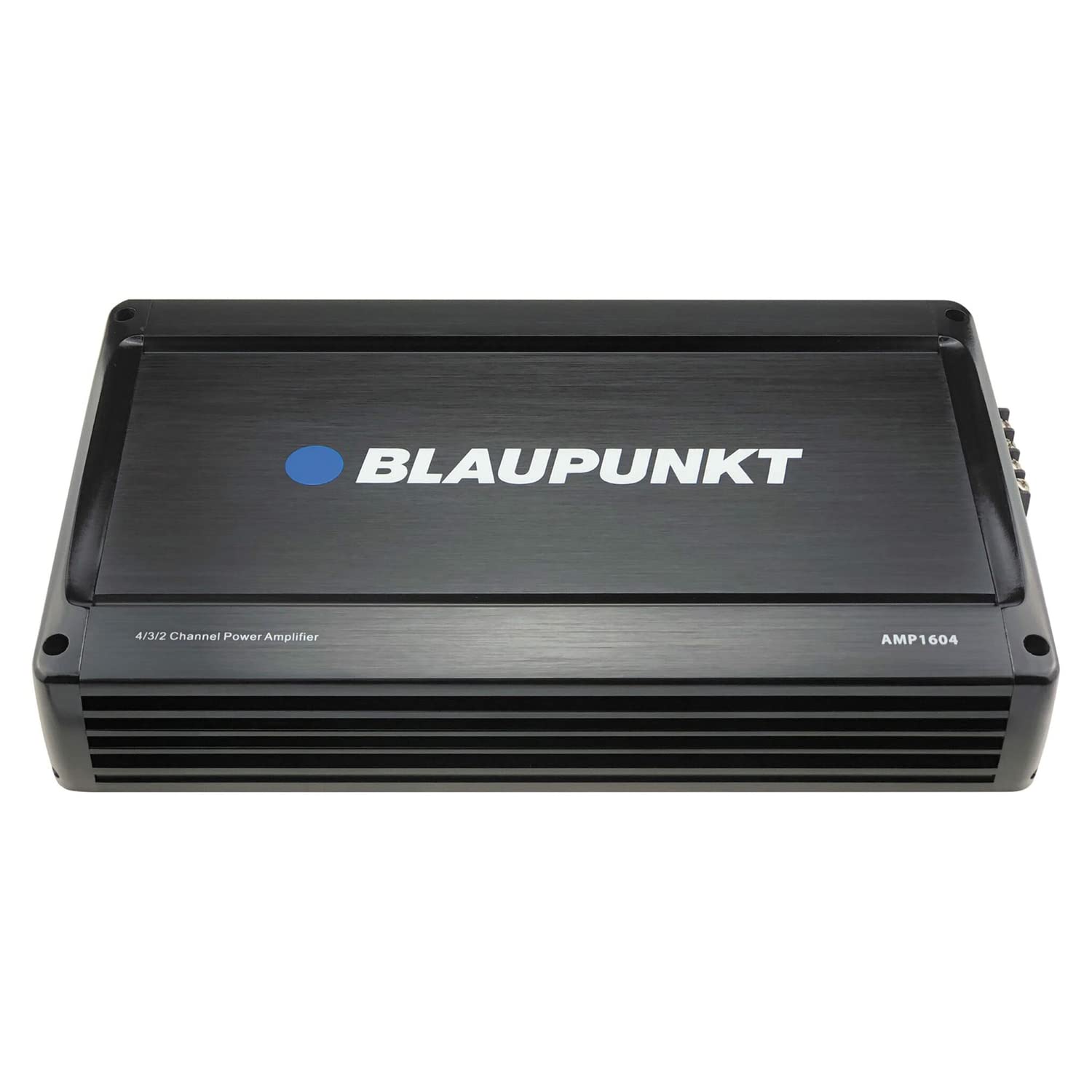 BLAUPUNKT Amplificador de rango completo AMP1604 de 1600 W, 4 canales, negro