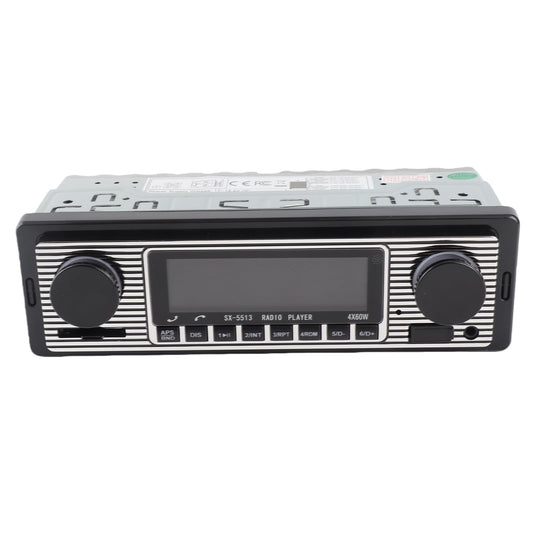 Radio Bluetooth Automóvil Estéreo Clásico MP3 USB SD AUX FM Montaje Tablero