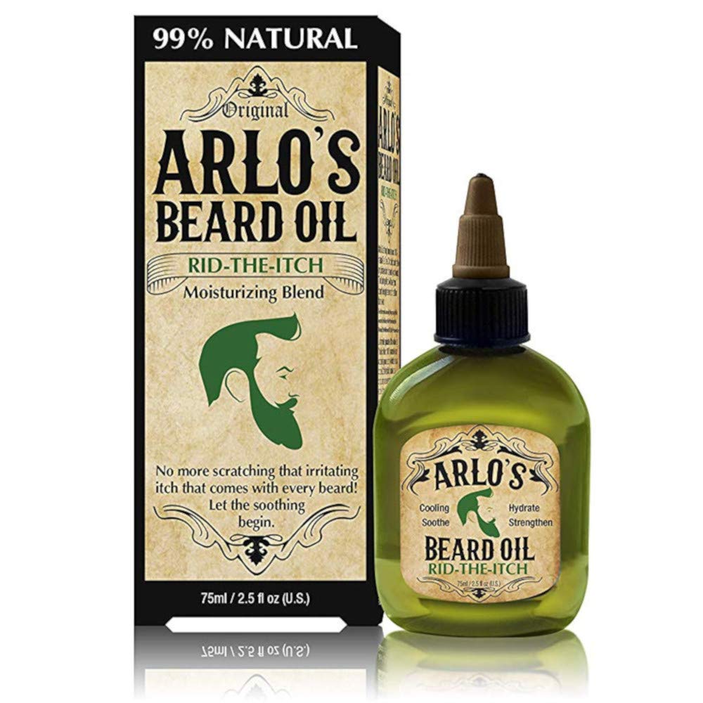 Arlo's Aceite para barba - Elimina la picazón 2.5 onzas
