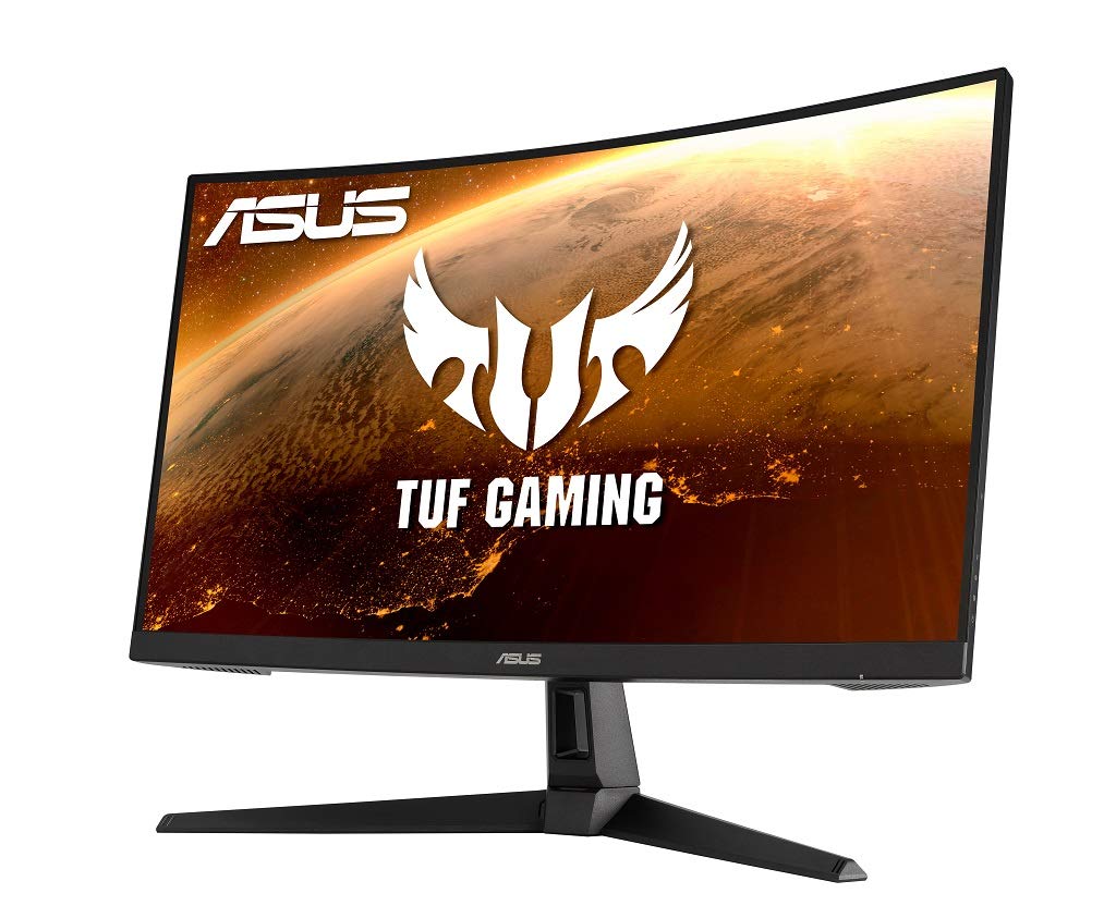 Asus Monitor Gamer Curvo 27" TUF Gaming VG27VH1BR, Full HD, 165Hz, Jugadores Profesionales, tecnología Adaptive-Sync (FreeSync™ Premium)