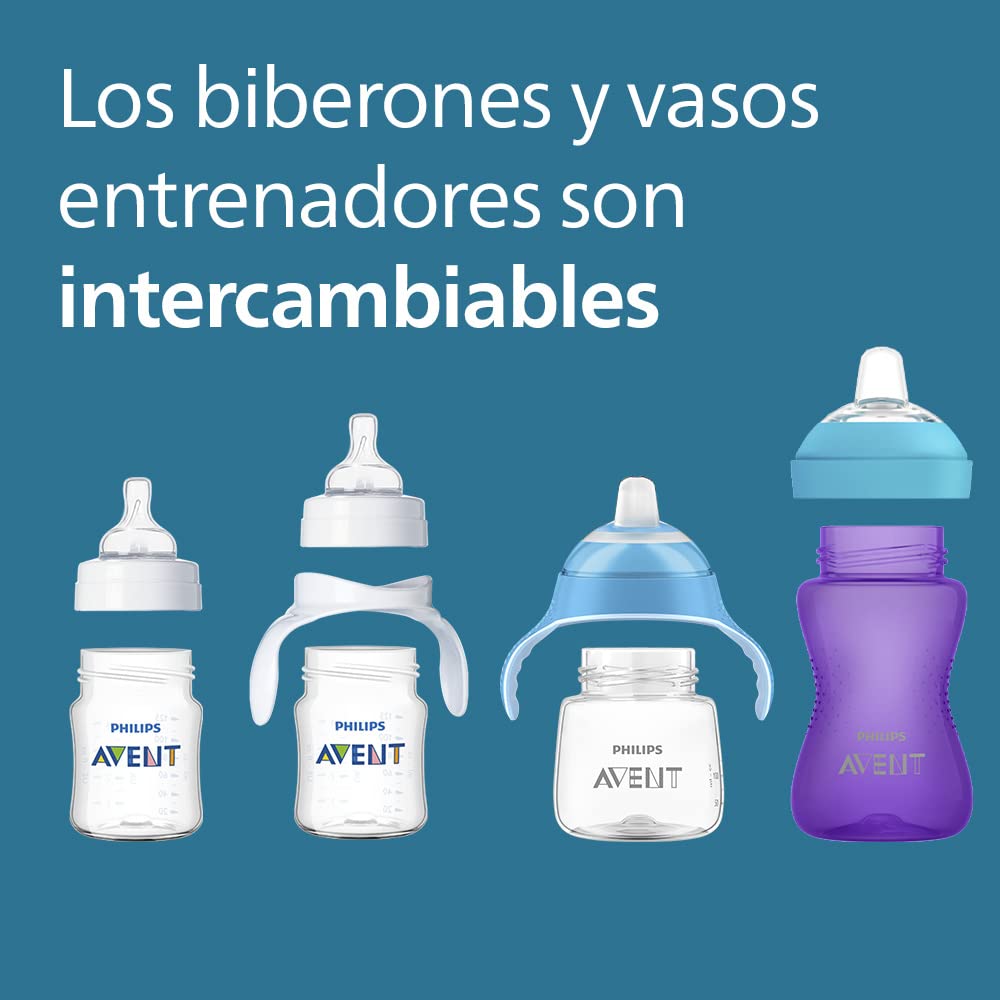 Set de Biberón Philips Avent Rosa Anti-colic 9oz 3 Piezas