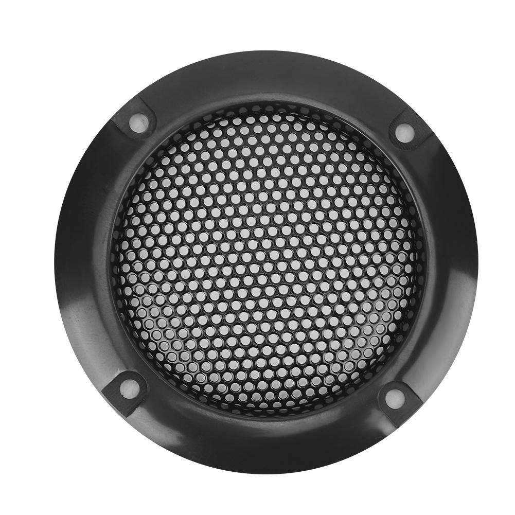 Rejilla de Altavoz de Audio Acouto Negro Decorativa para Auto