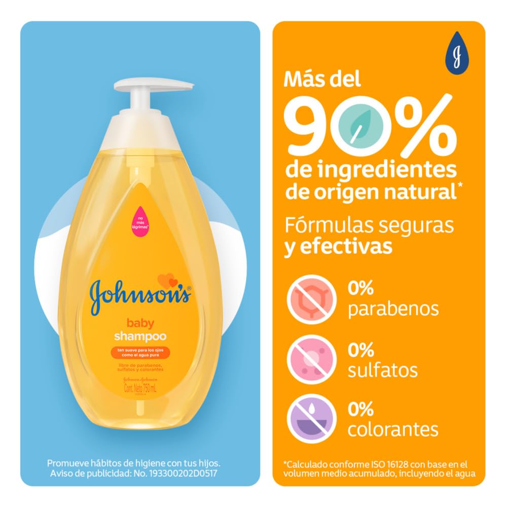 Shampoo Johnson's Original 750 ml