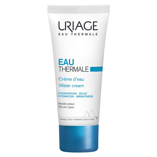 URIAGE EAU THERMALE Crema facial hidratante con ÁCIDO HIALURÓNICO I Hidratación 24 horas, luminosidad y suavidad. Crema facial fresca y ligera I Aroma floral agradable I Sin parabenos I No comedogénico
