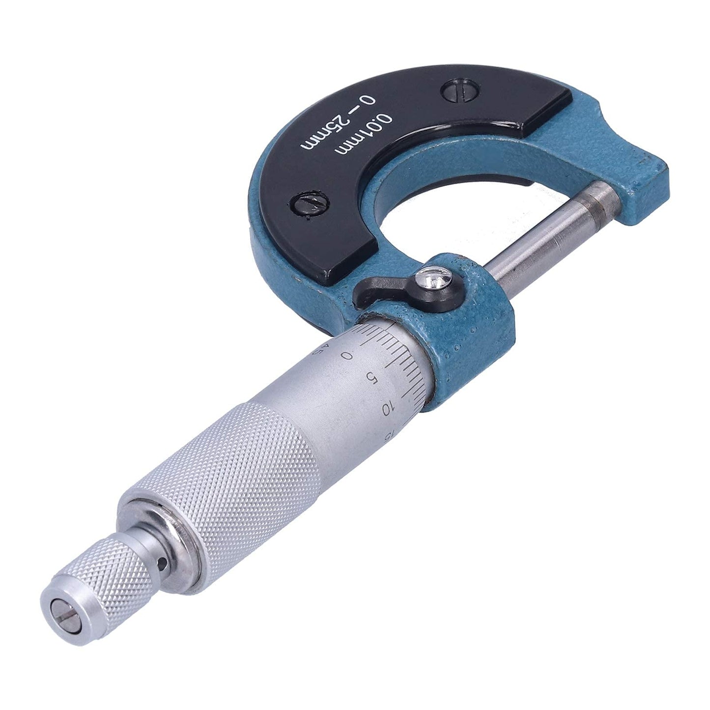 Micrómetro de Calibre para Herramienta de Maquinista 0‑25 mm 0,01 mm