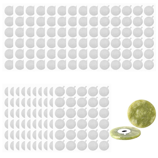 Adhesivos Desechables para Pestañas con Piedras de Jade