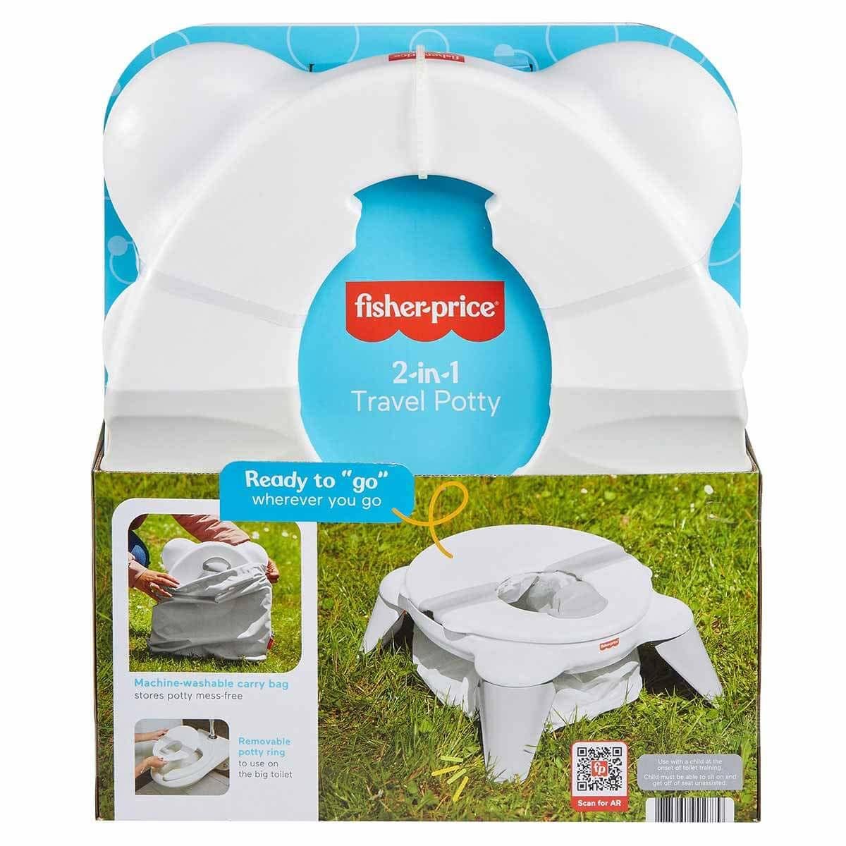 Fisher-Price HBM74 - Orinal infantil, color blanco