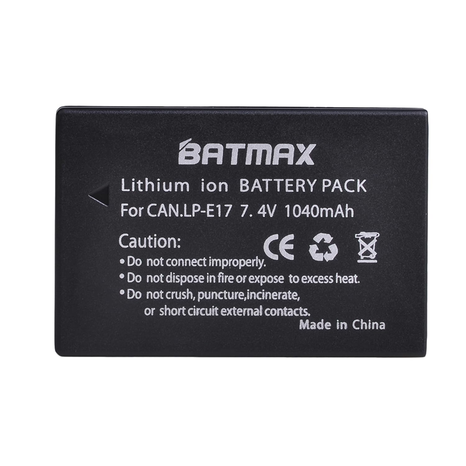 Batmax - Paquete de 2 baterías LP-E17 + cargador LED para Canon EOS Rebel SL2 SL3 T6i T6s T7i, EOS M5 M3 M6, M6 mark2, 77D 200D 250D 750D 760D 800D 8000D RP cámara réflex digital