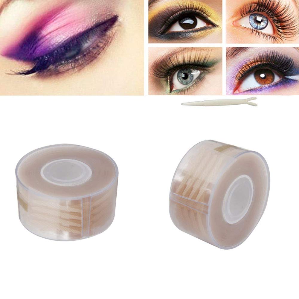 Cinta Adhesiva de Fibra Invisible AISIBO Tez Natural Adhesiva e Impermeable con Tenedor en Y 300 Pares