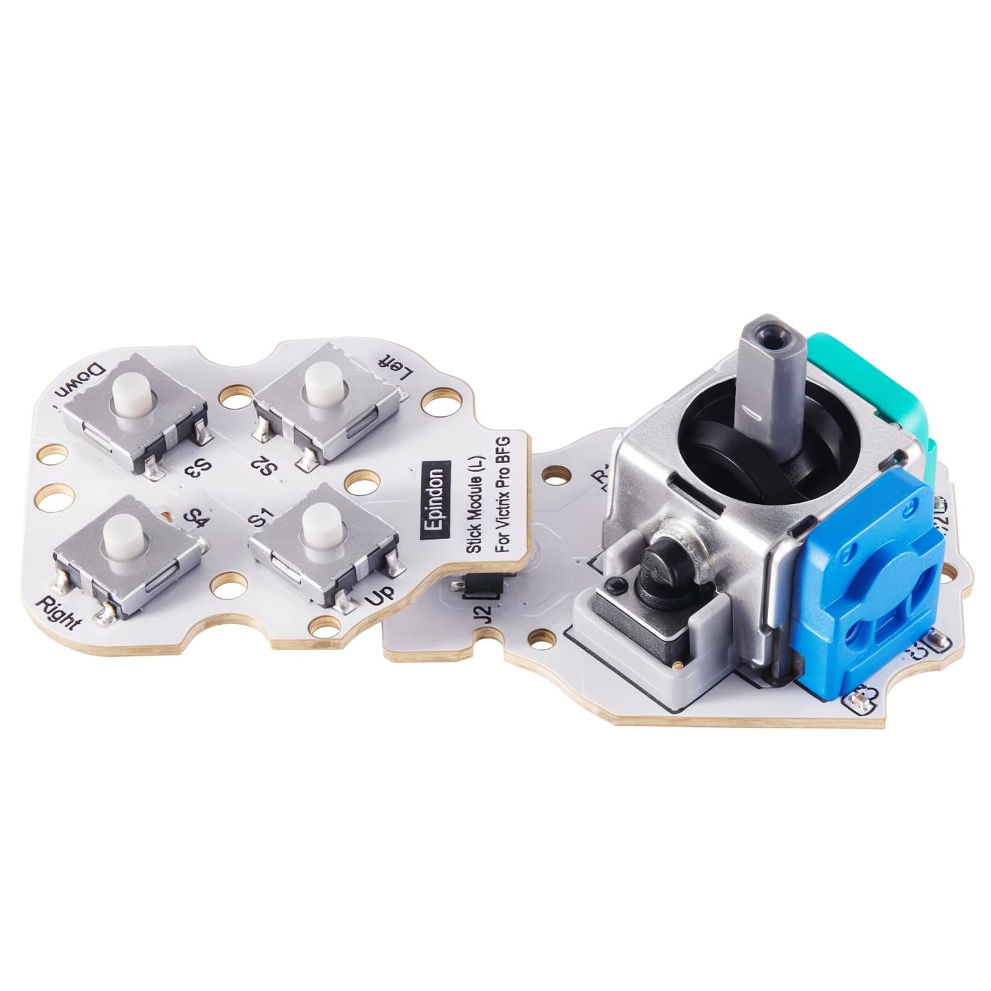 Módulo de Reemplazo Stick Epindon con Botones Táctiles Compatible Victrix Pro BFG Controladores Inalámbricos PS5 y Xbox Izquierdo 80G