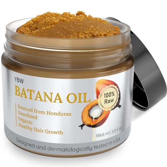 Aceite de Batana Orgánico Dr. Sebi Natural Honduras Realza Grosor Capilar y Previene la Pérdida para Hombre y Mujer