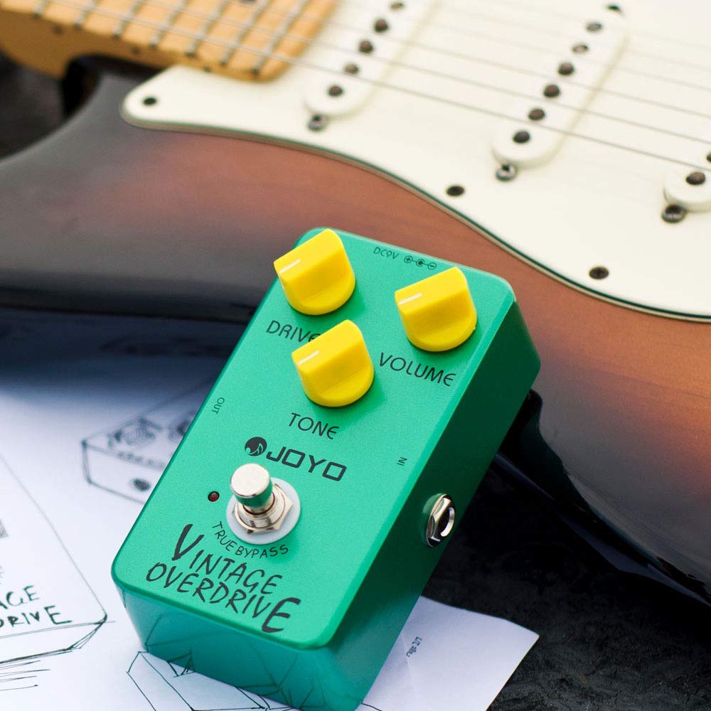 Pedal de Efecto para Guitarra Joyo JF-01 con Bypass Verdadero