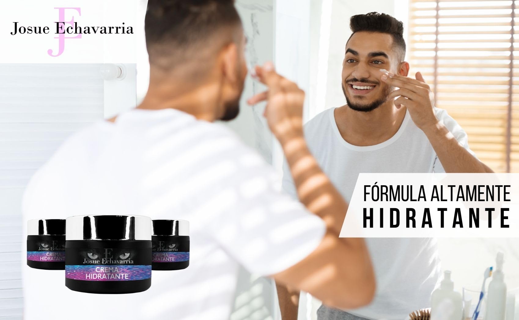 Crema Altamente Hidratante Argán Acido Hialurónico y Baba de Caracol, Hidratación UNISEX para rostro y cuerpo. Set de 3 Frascos. Antiedad, antiarrugas