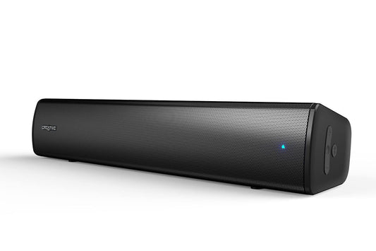 Creative Stage Air V2 2.0 Altavoz portátil con Barra de Sonido Bluetooth - 10 W RMS - Negro