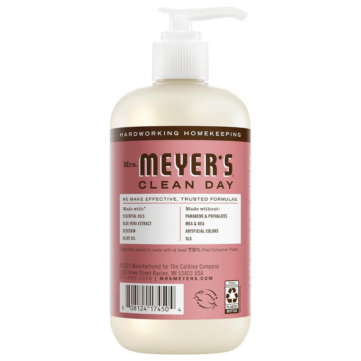 Mrs. Meyers Clean Day Liquid Hand Soap 6 Scent Variety Pack, 12.5 oz Each