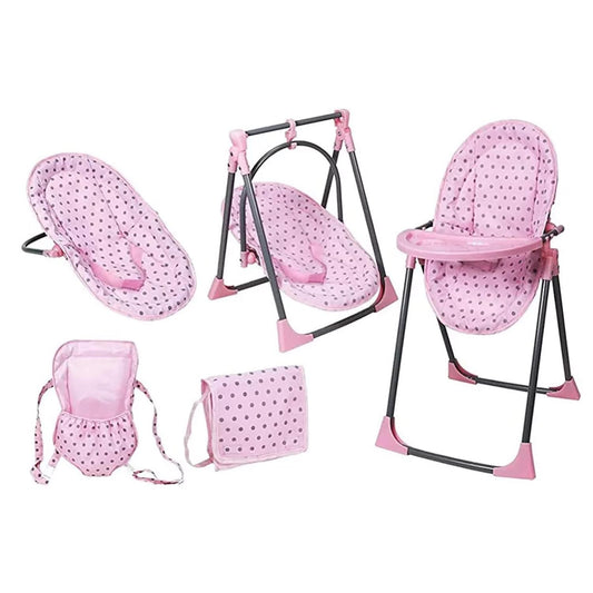 Lissi Baby Doll 6 en 1 - Juego de Trona Convertible
