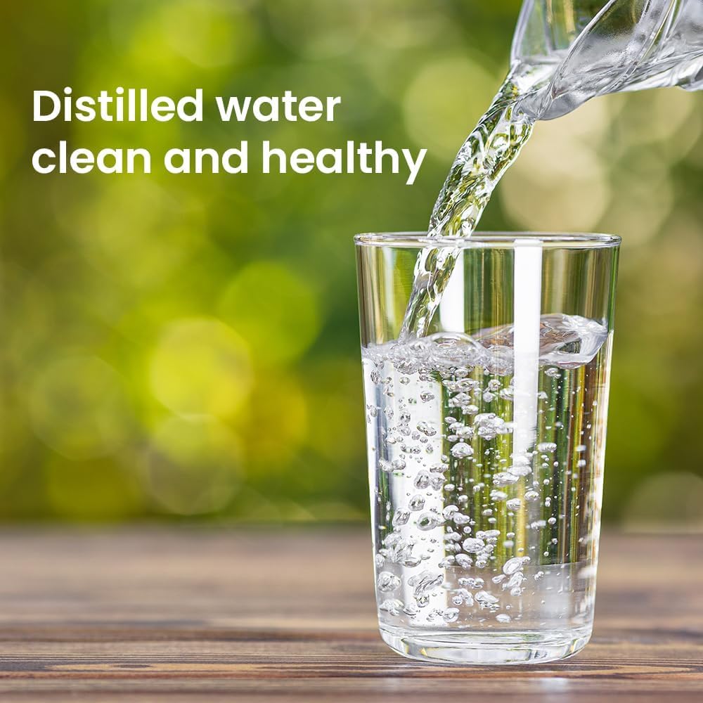 Green Piece® - Paquete de 12 filtros de destilador con 16 onzas de ácido cítrico (fabricado en Estados Unidos) - Destilador de agua perfecto para limpiar (12 unidades con ácido cítrico)